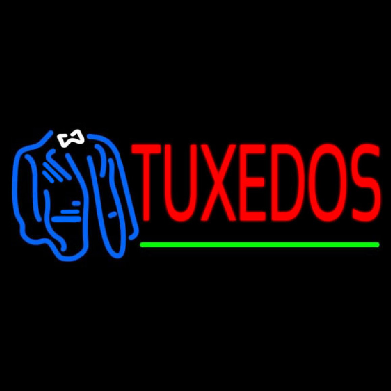 Tu edos Logo Green Line Leuchtreklame