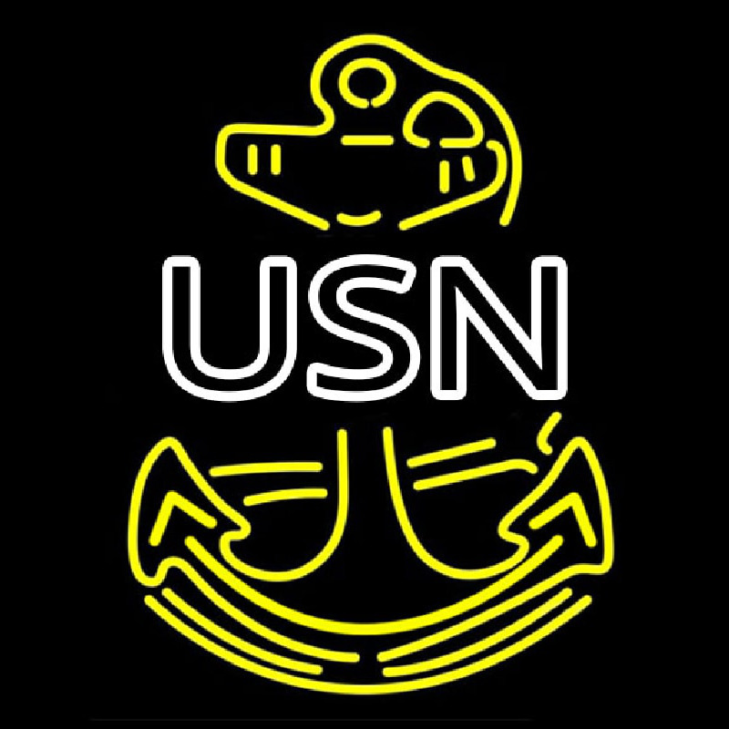 Usn Logo Leuchtreklame