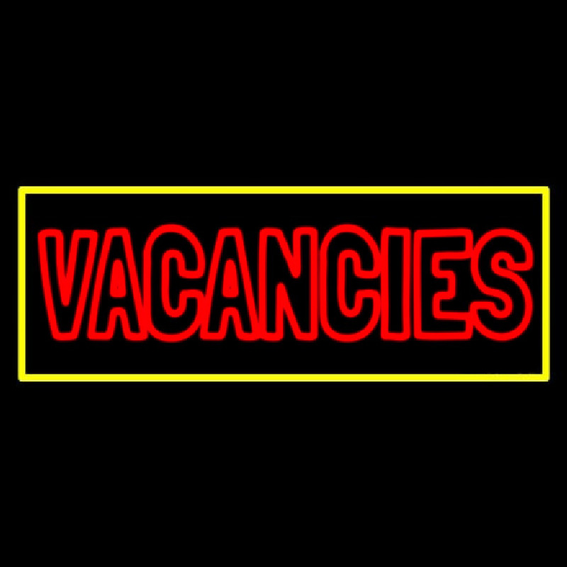 Vacancies Leuchtreklame