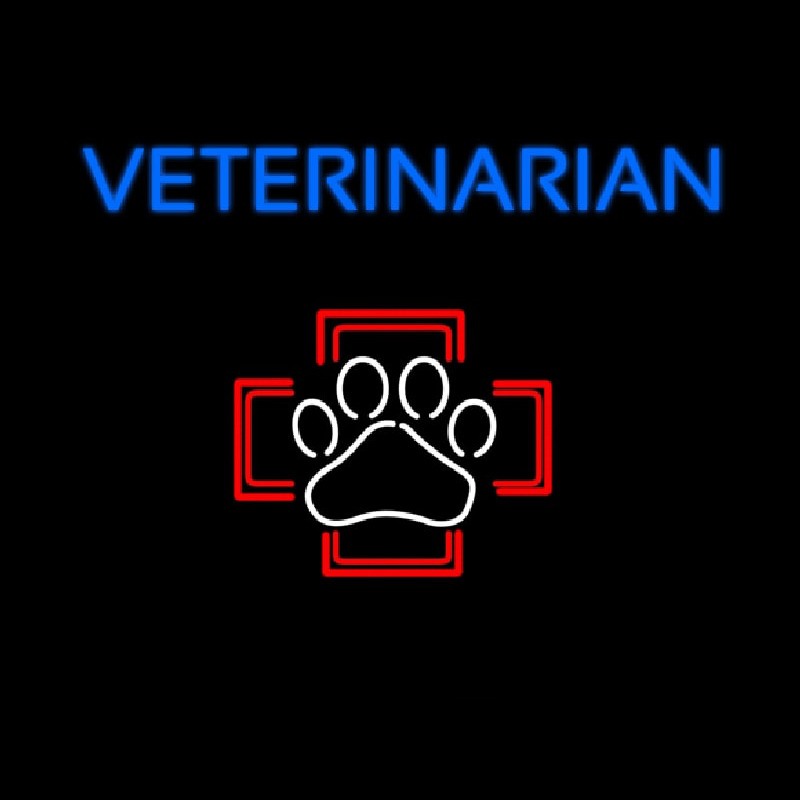 Veterinarian 1 Leuchtreklame