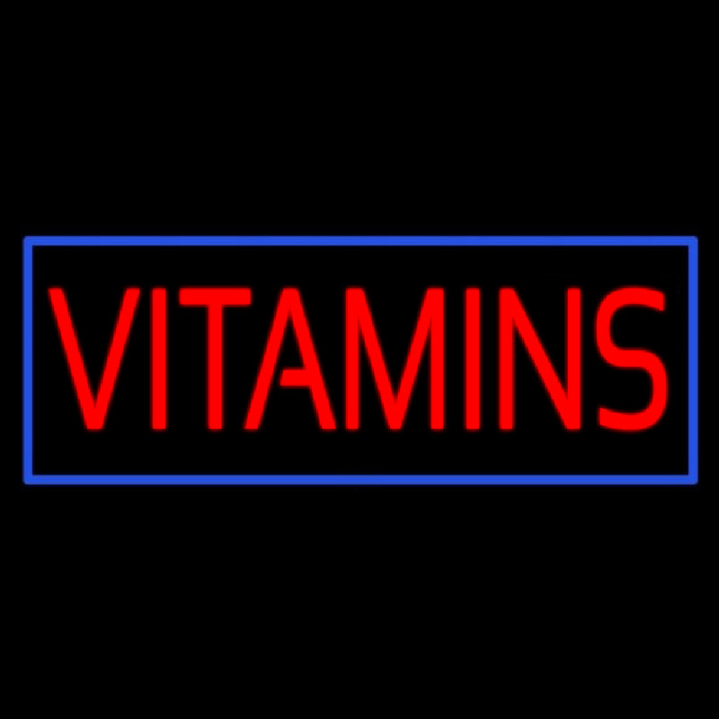 Vitamins Leuchtreklame