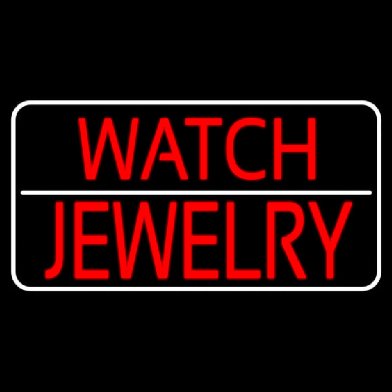 Watch Jewelry Leuchtreklame