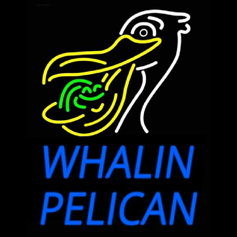 Whalin Pelican Leuchtreklame