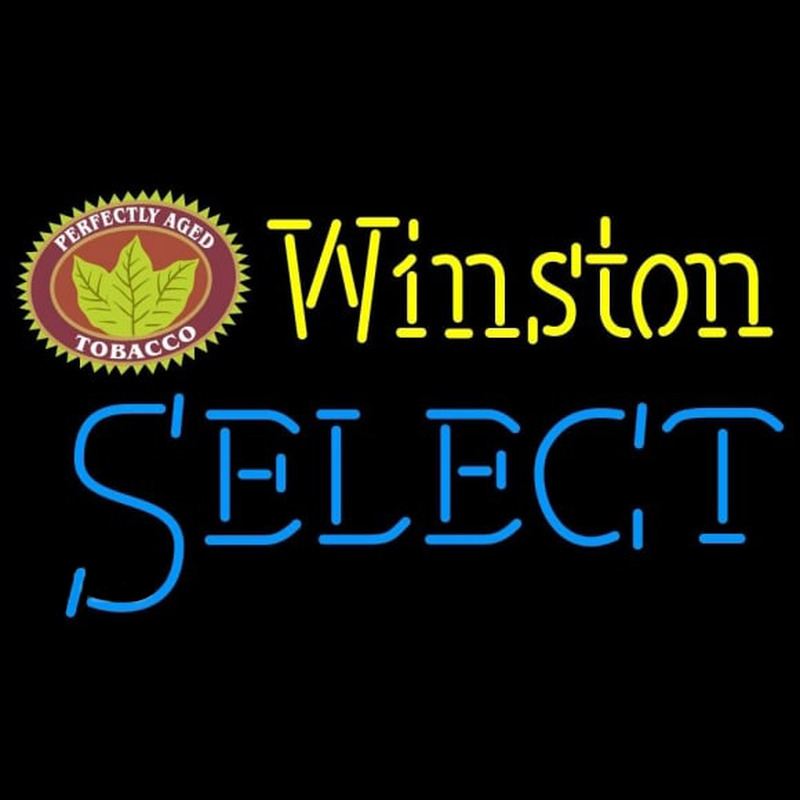 Winston Select Cigarettes Leuchtreklame