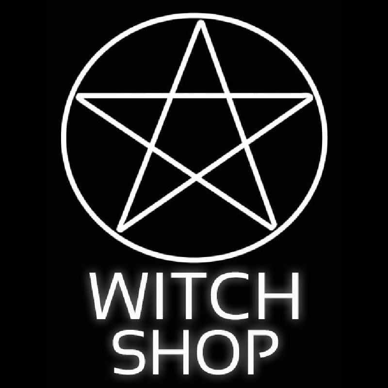 Witch Shop Leuchtreklame