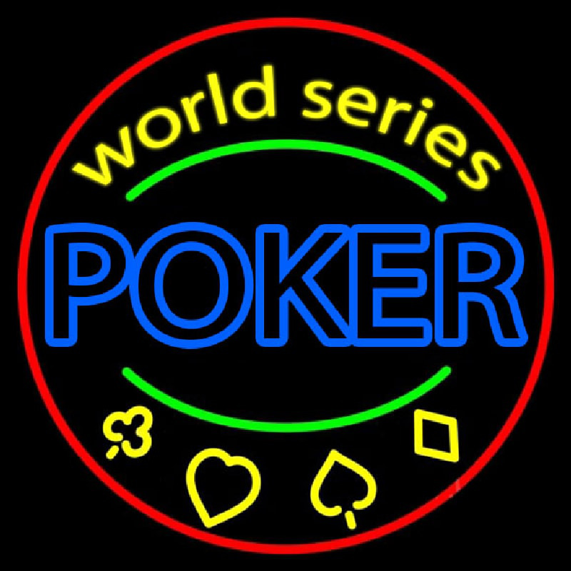 World Series Of Poker 2 Leuchtreklame