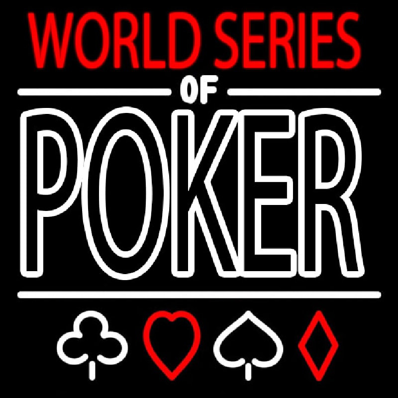 World Series Of Poker Leuchtreklame