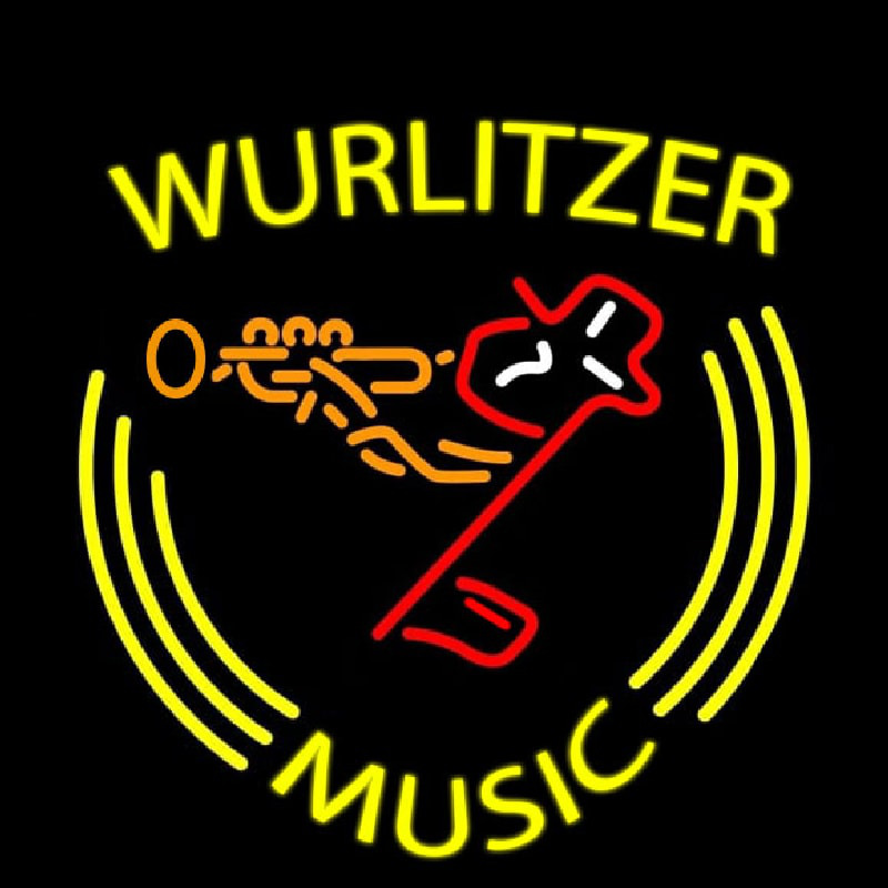 Wurlitzer Music Leuchtreklame