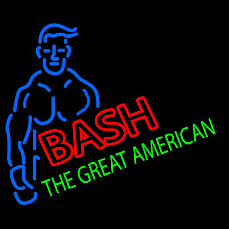 Wwe The Great American Bash Leuchtreklame