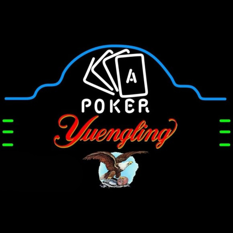 Yuengling Poker Ace Cards Beer Sign Leuchtreklame