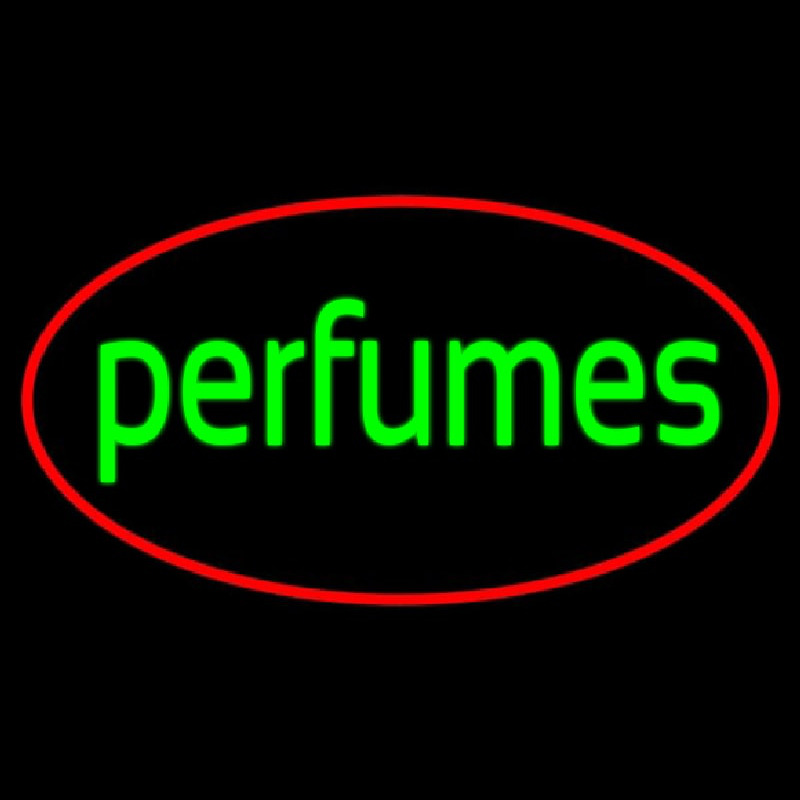 Green Perfumes Leuchtreklame