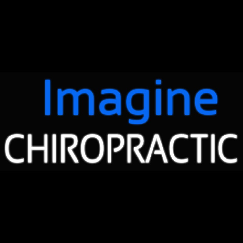 Imagine Chiropractic Leuchtreklame