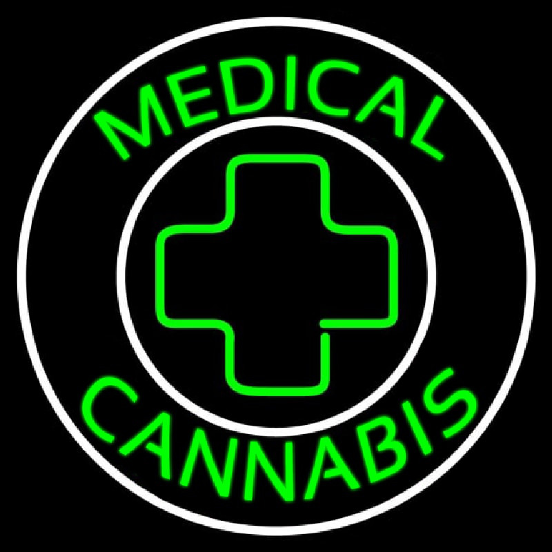 Medical Cannabis Leuchtreklame