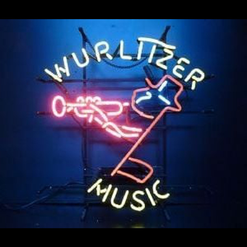 wurlttzer music Leuchtreklame