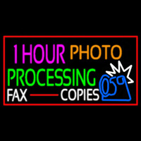 1 Hour Photo Processing Leuchtreklame