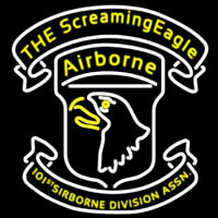 101st Airborne Division Screaming Eagle Leuchtreklame