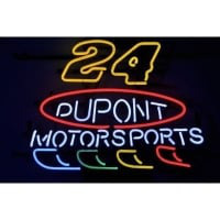 24 Dupont Motor Sports Leuchtreklame