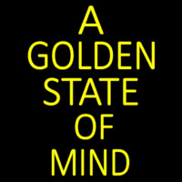 A Golden State Of Mind Leuchtreklame