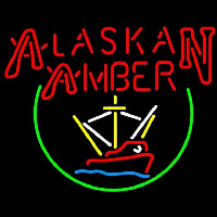 Alaskan Amber Trawler Leuchtreklame