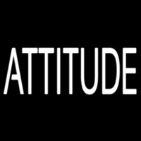 Attitude Leuchtreklame