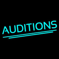 Auditions Leuchtreklame