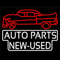 Auto Parts New Used Car Logo Leuchtreklame