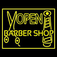 Barber Shop Open Leuchtreklame