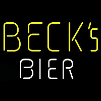 Becks Bier Beer Leuchtreklame