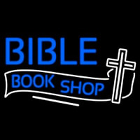 Bible Book Shop Leuchtreklame