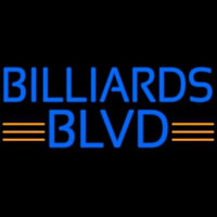 Billiards Blvd Leuchtreklame