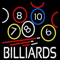 Billiards With Logo Leuchtreklame