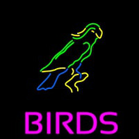 Birds Logo Leuchtreklame