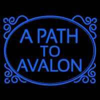 Blue A Path To Avalon Leuchtreklame