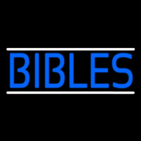 Blue Bibles Leuchtreklame