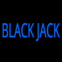 Blue Blackjack Leuchtreklame