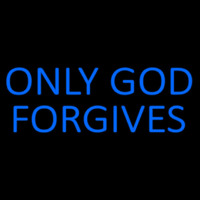 Blue Only God Forgives Leuchtreklame