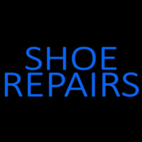 Blue Shoe Repairs Leuchtreklame