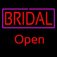 Bridal Red Open Leuchtreklame