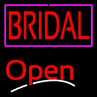 Bridal Script2 Open Leuchtreklame