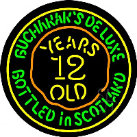 Buchanans 12 Year Old Leuchtreklame