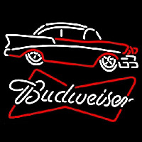 Budweiser 57 Chevy Leuchtreklame