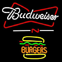 Budweiser Burgers Leuchtreklame