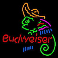 Budweiser Chameleon Leuchtreklame