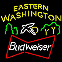 Budweiser Eastern Washington Leuchtreklame