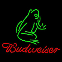 Budweiser Frog Leuchtreklame