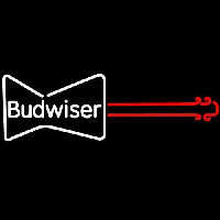 Budweiser Guitar Beer Sign Leuchtreklame