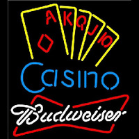 Budweiser Poker Casino Ace Series Beer Sign Leuchtreklame