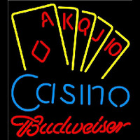 Budweiser Poker Casino Ace Series Beer Sign Leuchtreklame