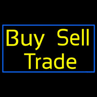 Buy Sell Trade Leuchtreklame