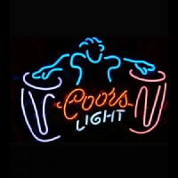 COORS LIGHT DRUM Leuchtreklame